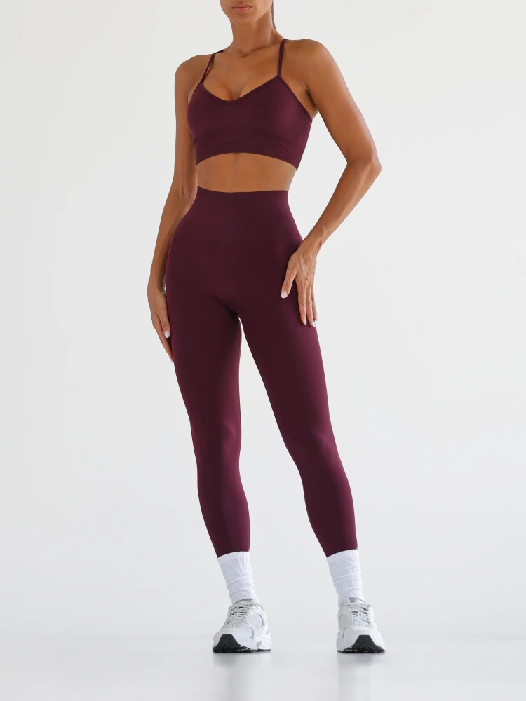 Athleisure Leggings mit hohem Bund (6)