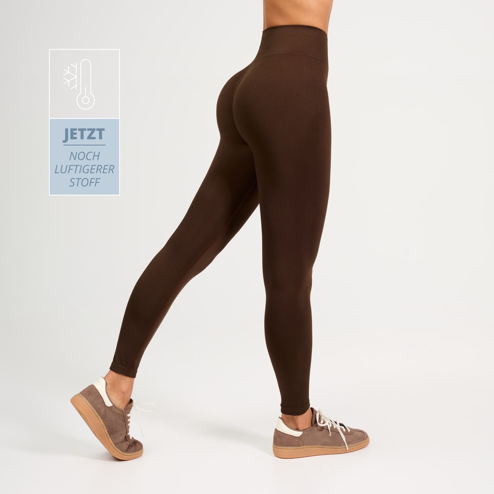 Athleisure Leggings mit mittelhohem Bund (1)