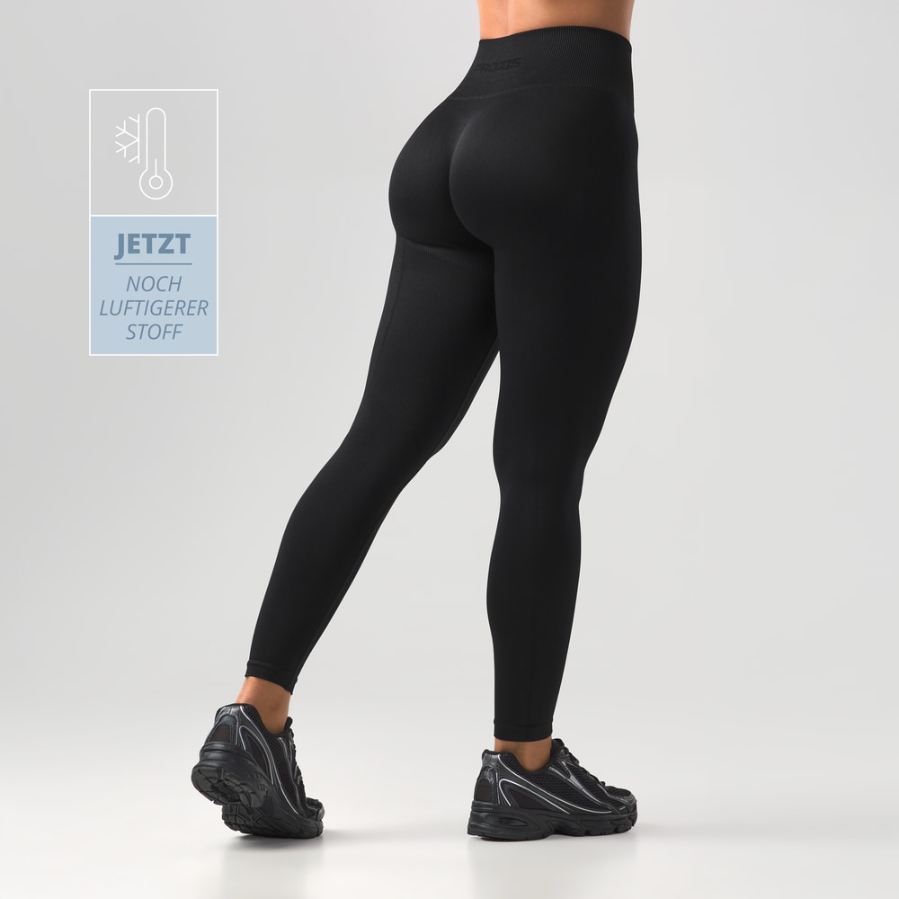Athleisure Aero Leggings mit mittelhohem Bund (1)