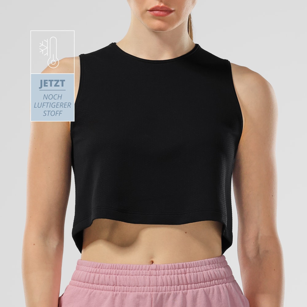 Athleisure Bauchfreies Top (10)