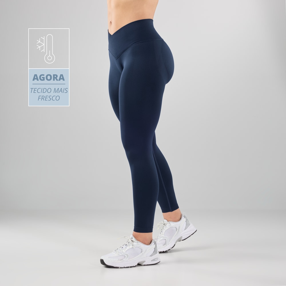 Leggings de Cintura Média MuseFit Front V (10)