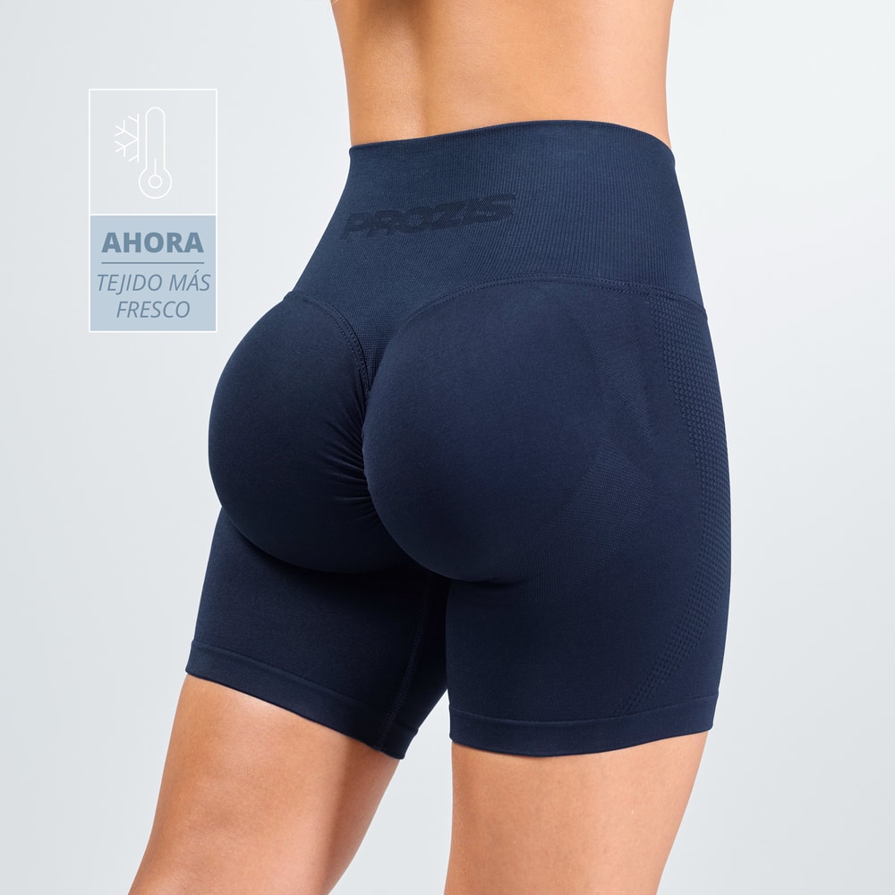 Pantalón Corto de Tiro Medio MuseFit Front V (1)