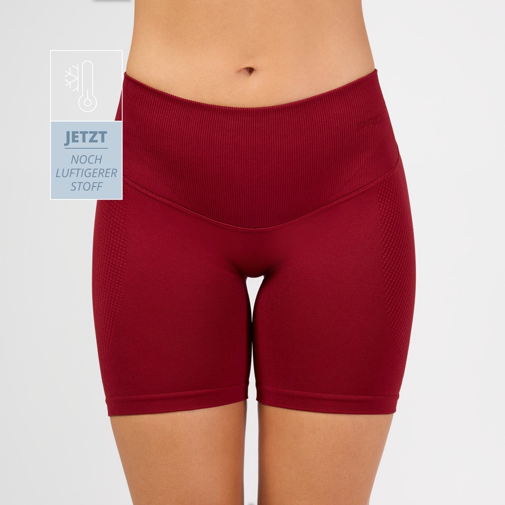 MuseFit Back V Shorts mit mittelhohem Bund (1)