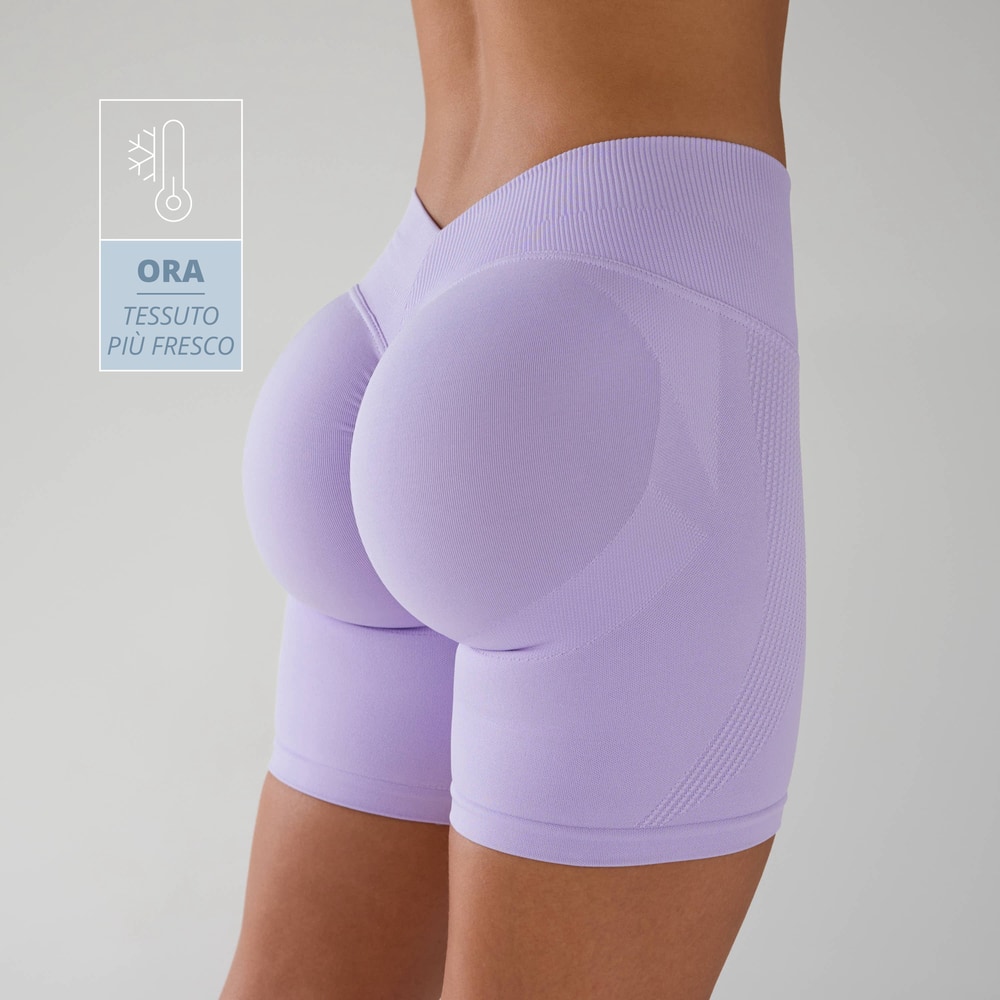 Pantaloncini a Vita Media MuseFit Back V (1)