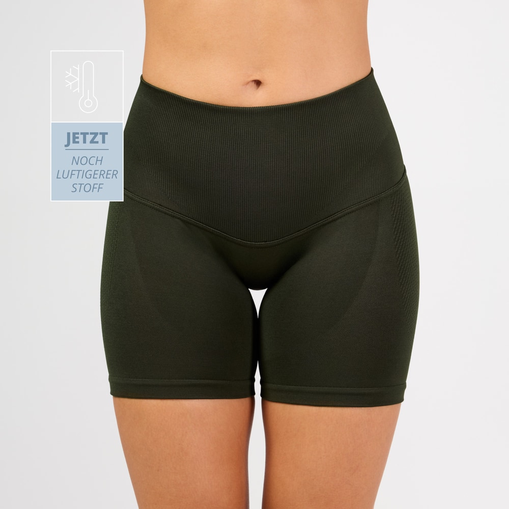 MuseFit Shorts mit mittelhohem Bund (1)