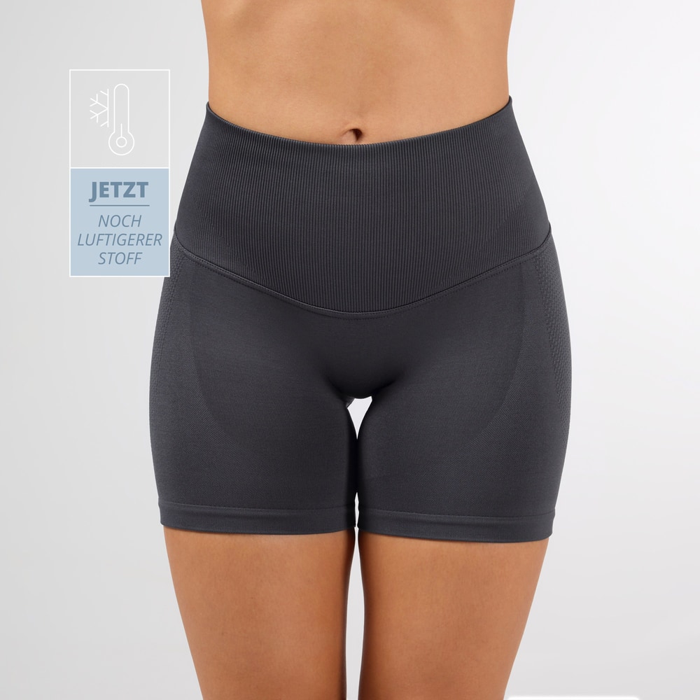 MuseFit Shorts mit mittelhohem Bund (1)