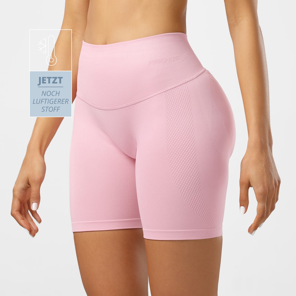 MuseFit Mittelhohe Shorts mit V-Ausschnitt hinten  (10)