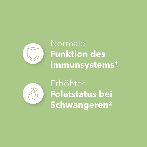 Folsäure - Vitamin B9 500 mcg 60 veg. Kapseln (4)