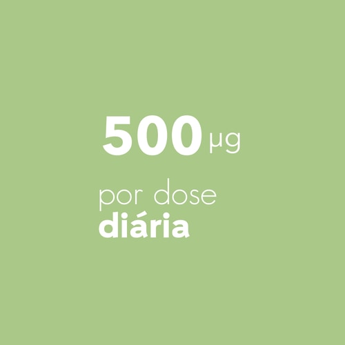 Ácido Fólico - Vitamina B9 500 mcg 60 cápsulas vegan (6)