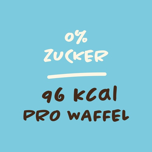 Waffeln ohne Zucker (6 Stück) - Vanillegeschmack (6)