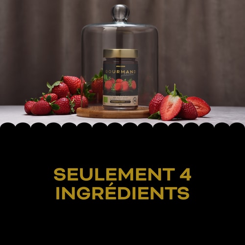 Gourmand Selection - Confiture Bio Sans Sucres Ajoutés 240 g (8)