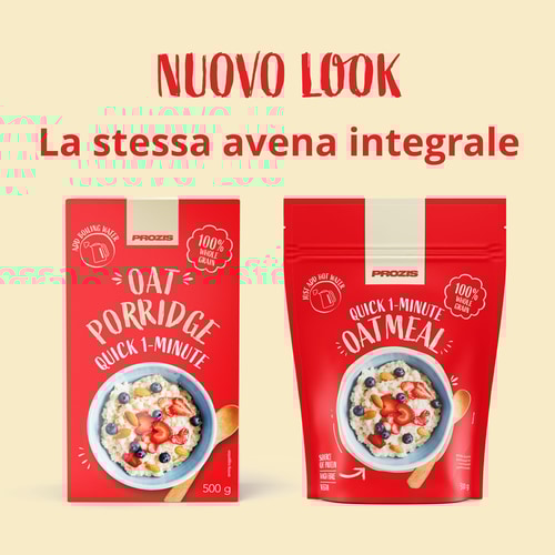 PORRIDGE D'AVENA - Pronto in 1 minuto 500g (5)