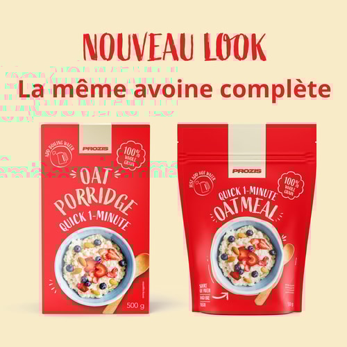 PORRIDGE D'AVOINE - Prêt en 1 minute 500 g (5)