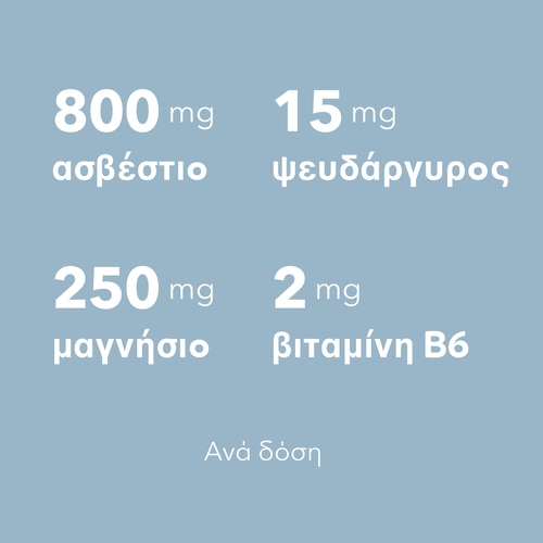 Ασβέστιο, Ψευδάργυρος & Μαγνήσιο 90 δισκία (6)