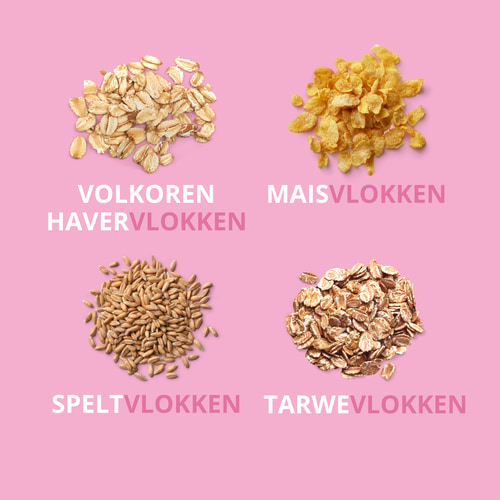Eiwit Muesli 400 g Aardbei-witte chocolade (7)