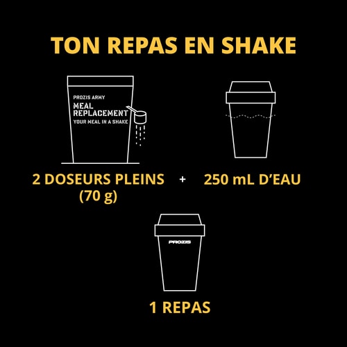 Shake Substitut de Repas Army 800 g (10)