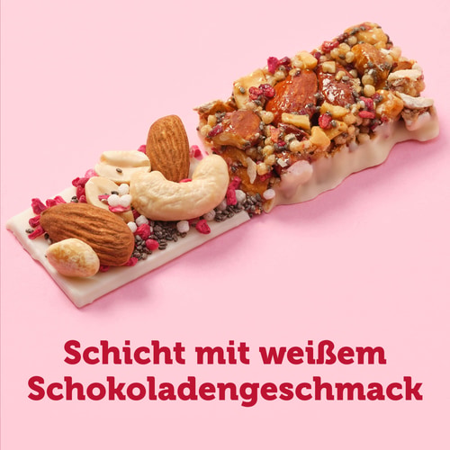 Nutzer Bar - Cashew, Himbeere und weiße Schokolade x 10 (7)