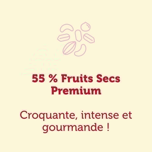 Nutzer Bar - Noix de Cajou, Framboise et Chocolat Blanc x 10 (8)