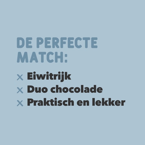 Protein Puffies - Chocolate Duo - Witte & melkchocolade coating 150 g (4)