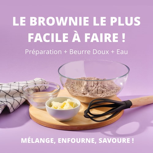 Préparation pour Brownies Protéinés 400 g Chocolat-Noisettes (6)