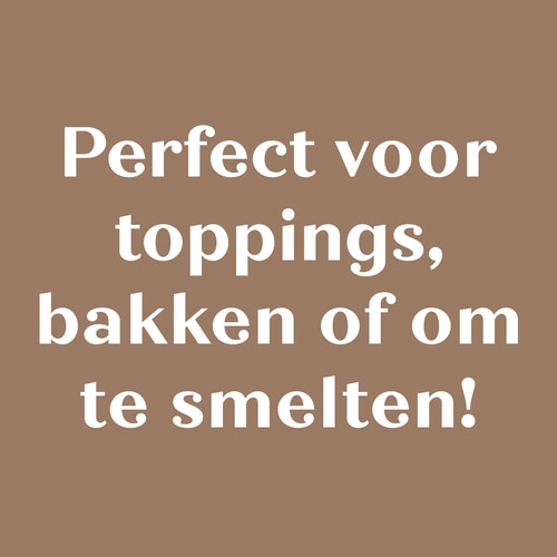 Chocoladedruppels - Geen toegevoegde suikers - Duo chocolade 150g (8)