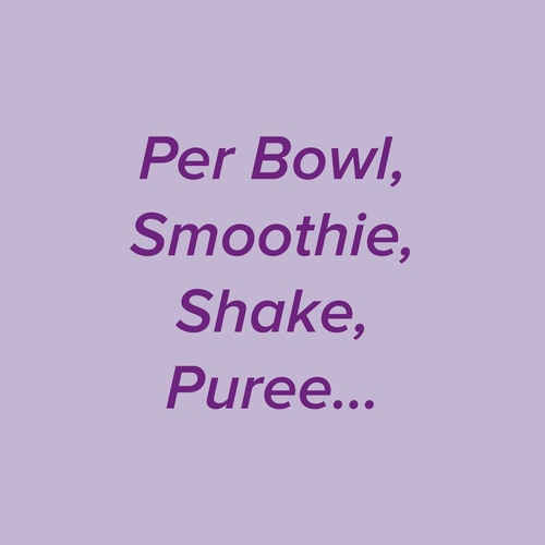 Protein Smoothie Bowl - Acai & Blueberry (8)