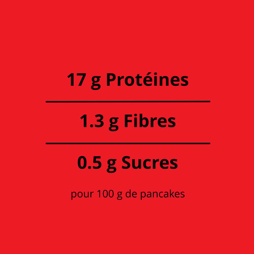 Pancake Protéiné Instantané 1000 g (6)