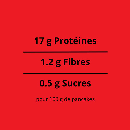 Pancake Protéiné Instantané 1000 g (6)
