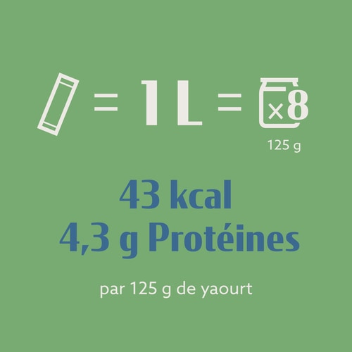 Probiotic Yogurt Starter Mix - 8 sticks (6)