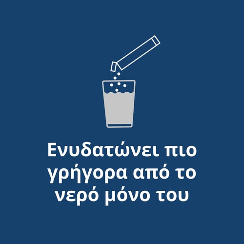 100% Πραγματική Ενυδάτωση: Σκόνη Ηλεκτρολυτών - 8 sticks (8)