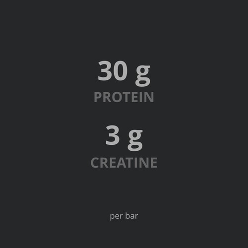 Whey Prime Protein Bar + Creatine Vanilla x 6 (6)