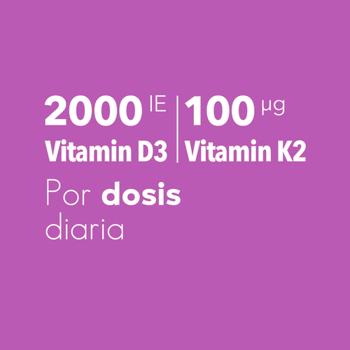 Vitamina D3+K2 120 cápsulas blandas (6)