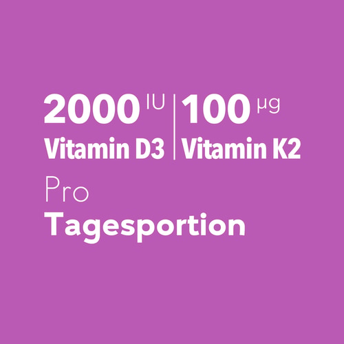 Vitamin D3+K2 120 Weichkapseln (6)