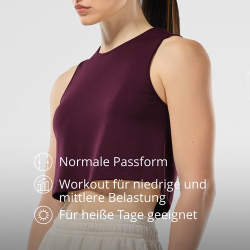 Athleisure Bauchfreies Top (4)