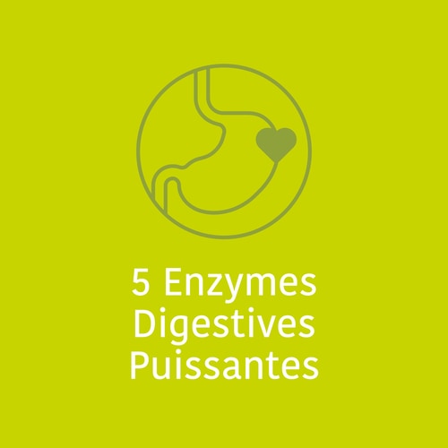 DigeZyme® 160 mg 180 gélules végétaliennes (4)