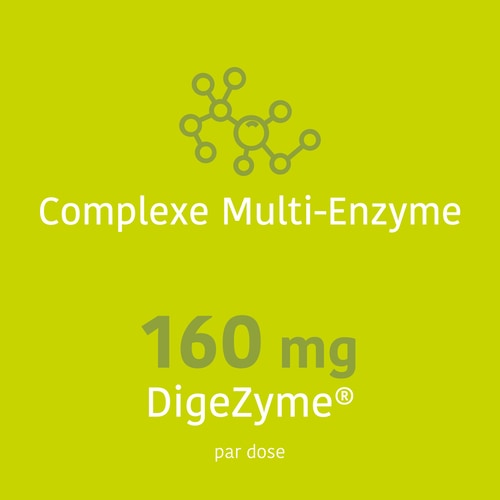 DigeZyme® 160 mg 180 gélules végétaliennes (6)