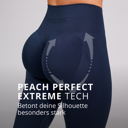 MuseFit Front V Leggings mit mittelhohem Bund (2)