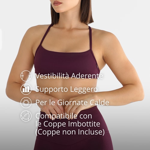 Reggiseno Sportivo Crossback MuseFit (3)