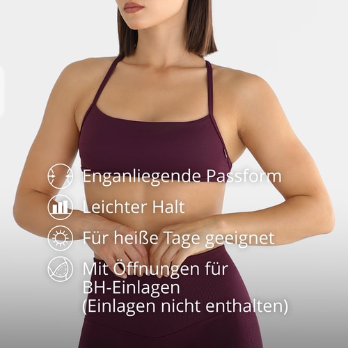 MuseFit Sport-BH mit überkreuzten Trägern am Rücken (3)