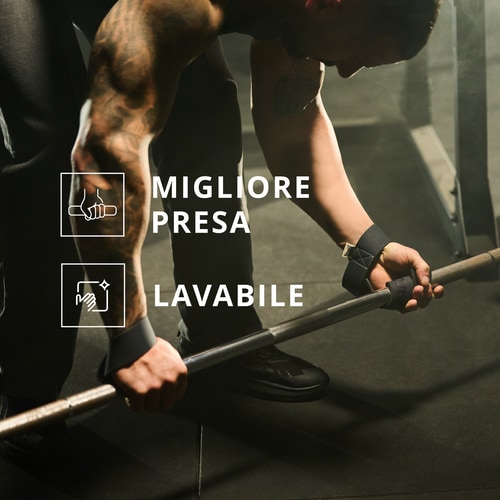 Fasce per Sollevamento Pesi Neosuede IronMode x 2 (4)