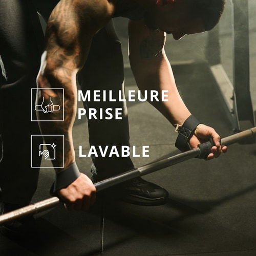 Sangles de Tirage en Neosuede IronMode x 2 (4)