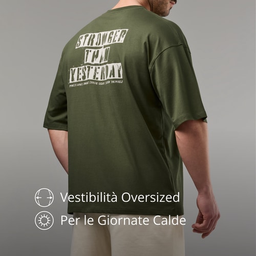 Maglietta Oversized Army Squad  (3)