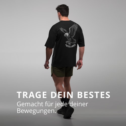 Army Eagle Unit Oversized T-Shirt  (2)