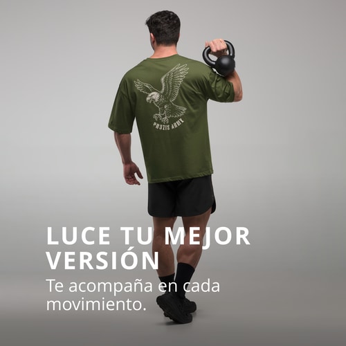 Camiseta oversized Army Eagle Unit  (2)