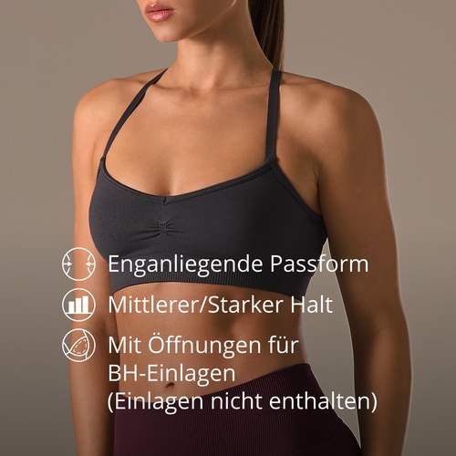 MuseFit Verstellbarer Sport-BH  (4)