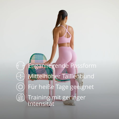 Athleisure Aero Leggings mit mittelhohem Bund  (2)