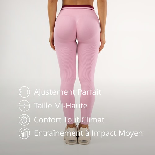 Legging Taille Mi-Haute Dynamis  (4)