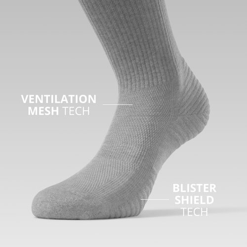 GymPro Κάλτσες Crew - Συσκευασία 3 τεμαχίων  (2)