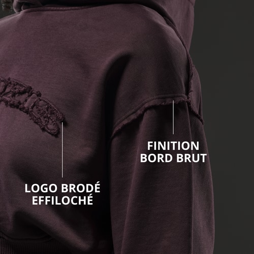 Sweat à Capuche Court IronMode  (2)