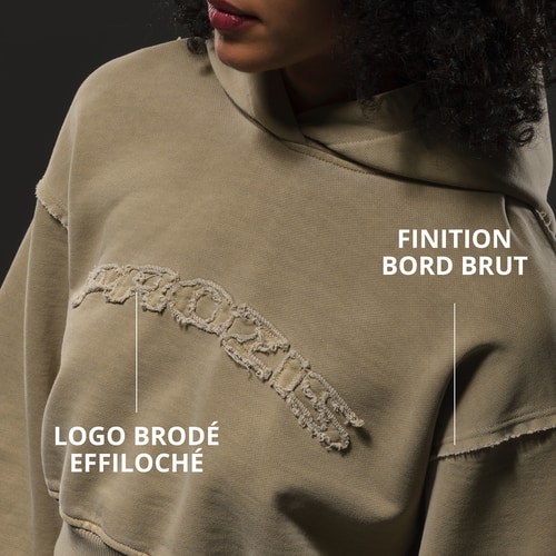 Sweat à Capuche Court IronMode  (2)